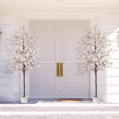 Artificial Eucalyptus Tree 6FT, Faux Floor Tree Indoor Outdoor