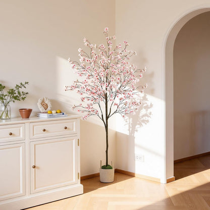 Artificial Eucalyptus Tree 6FT, Faux Floor Tree Indoor Outdoor