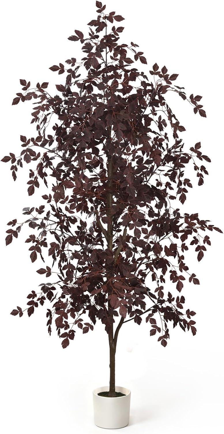 Artificial Eucalyptus Tree 6FT, Faux Floor Tree Indoor Outdoor