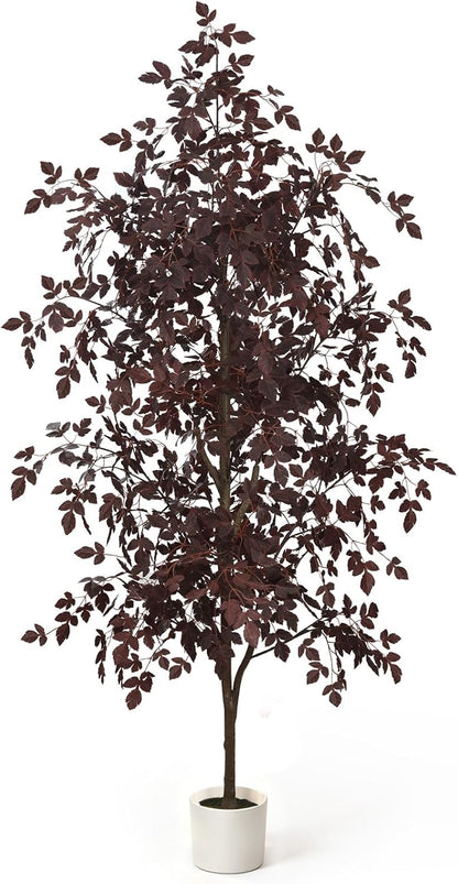 Artificial Eucalyptus Tree 6FT, Faux Floor Tree Indoor Outdoor