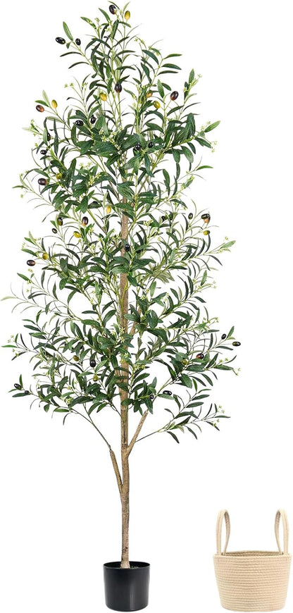Artificial Eucalyptus Tree 6FT, Faux Floor Tree Indoor Outdoor