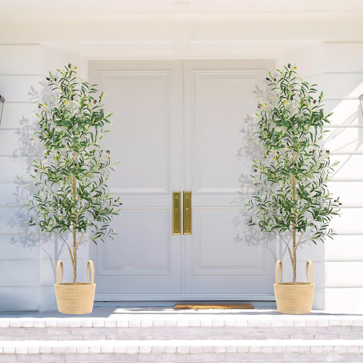 Artificial Eucalyptus Tree 6FT, Faux Floor Tree Indoor Outdoor