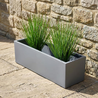 10 Pcs Artificial Onion Grass, 37cm Faux Shrubs Wheat Grass, Green | Fake Tall Gras Greenery Stems for Home Decor Indoor Outdoor Patio Garden Porch UV Resistant