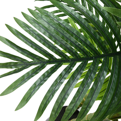 2 Pack Artificial Areca Palm Tree Plant, 6 Feet Fake Palm Tree for Indoor Outdoor Modern Decoration Faux Dypsis Lutescens Plants in Pot for Home Office Decor