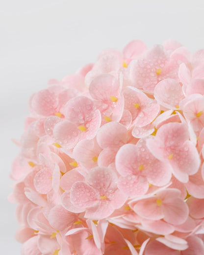 White Artificial Hydrangea Flowers, 4Pcs Real Touch Wedding Stems | Latex Real Touch Hydrangeas Lifelike Hydrangea Flower for Home Wedding Bouquets Centerpieces