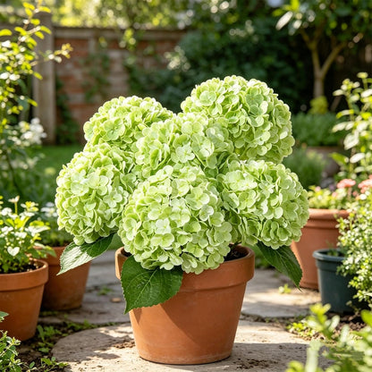 White Artificial Hydrangea Flowers, 4Pcs Real Touch Wedding Stems | Latex Real Touch Hydrangeas Lifelike Hydrangea Flower for Home Wedding Bouquets Centerpieces