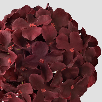 JINWOE Green Hydrangea Artificial Flowers, 5Pcs 20Inch Large Lifelike Faux Silk Flowers, Full Artificial Hydrangeas for Bouquet Table Centerpieces Indoor Spring Outdoor Home