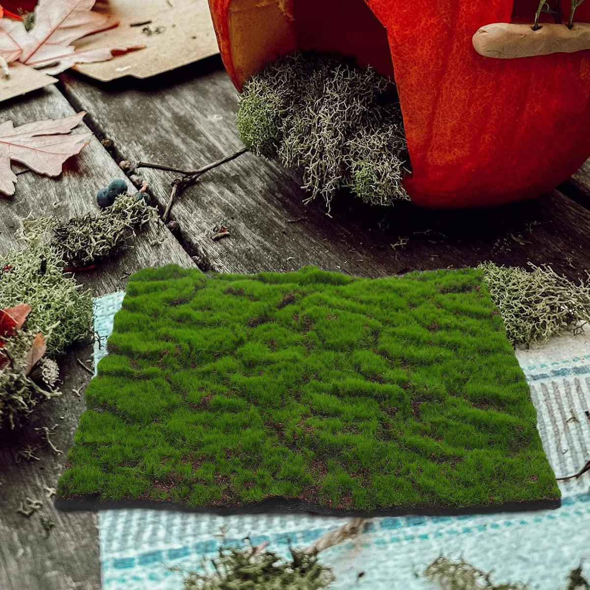 Artificial Moss Grass Mat 30cm Plastic for Indoor Balcony Decor