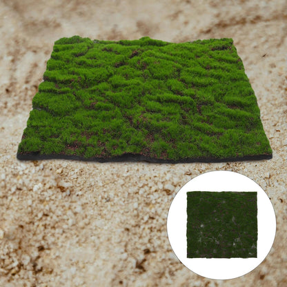 Artificial Moss Grass Mat 30cm Plastic for Indoor Balcony Decor