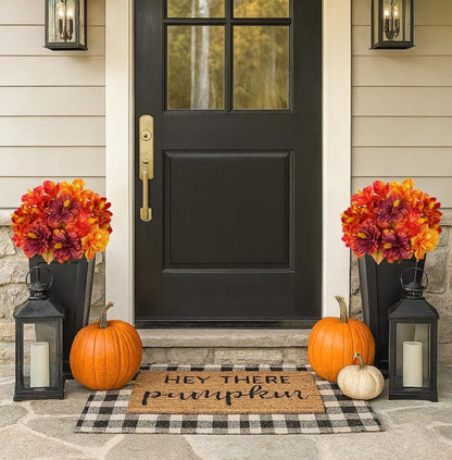 3 Bundles Artificial Hibiscus Flowers 13in, Short Faux Hibiscus Stems with Full Blooms, Silk Tropical Flowers for Small Vase, Hanging Basket, Centerpiece, Party, Indoor Outdoor Decor, Red